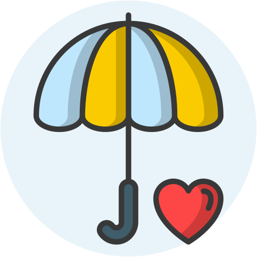 paraguas Generic Rounded Shapes icono
