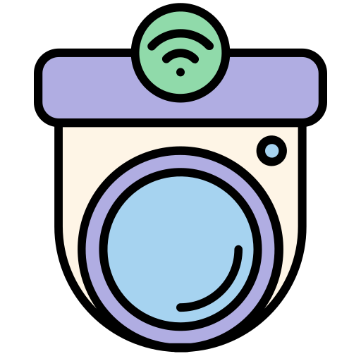 監視カメラ Generic Outline Color icon