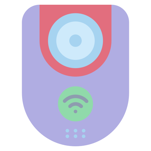 timbre de vídeo Generic Flat icono