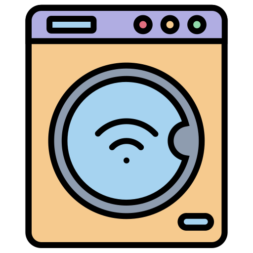 Washing machine Generic Outline Color icon