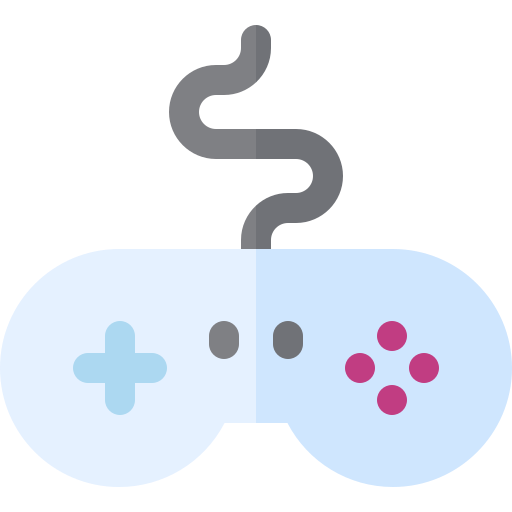 Controller Basic Rounded Flat icon