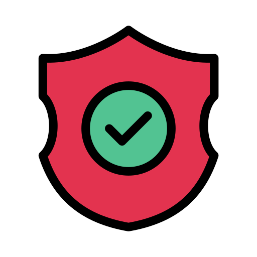 Secure Vector Stall Lineal Color icon