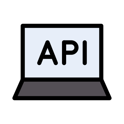 api Vector Stall Lineal Color icon