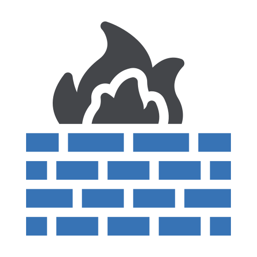 firewall Generic Blue Ícone