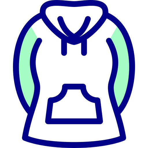 sudadera Detailed Mixed Lineal color icono