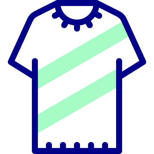 camisa de entrenamiento Detailed Mixed Lineal color icono