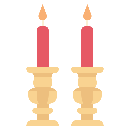 porta candele Generic Flat icona