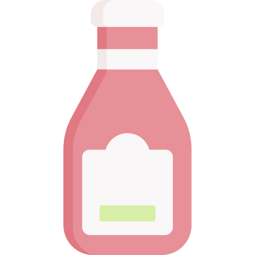 Ketchup Special Flat icon