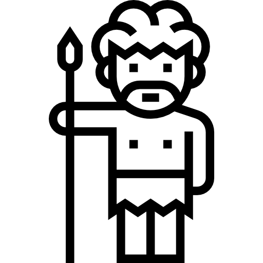 höhlenbewohner Meticulous Line icon