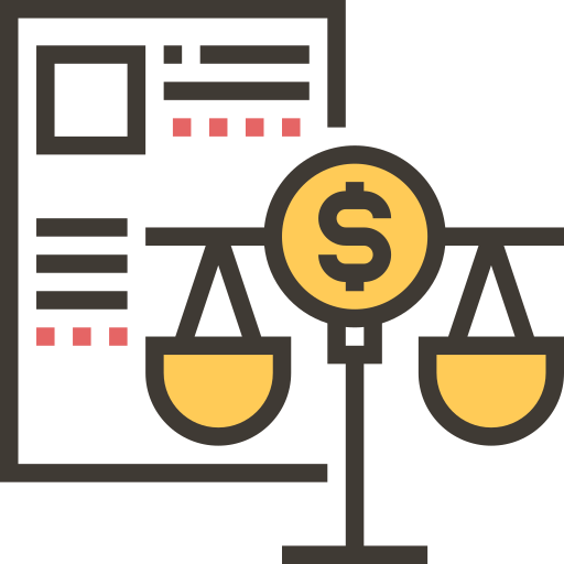Invoice Meticulous Yellow shadow icon