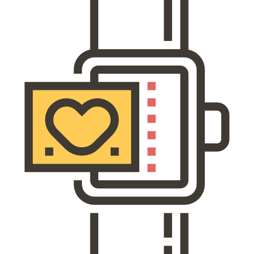 Smartwatch Meticulous Yellow shadow icon