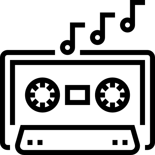 카세트 Meticulous Line icon