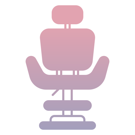 Salon chair Generic Flat Gradient icon