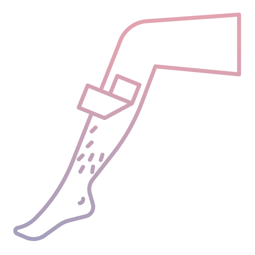 Hair removal Generic Gradient icon