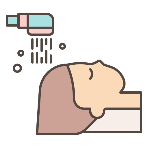 Hair wash Generic Outline Color icon