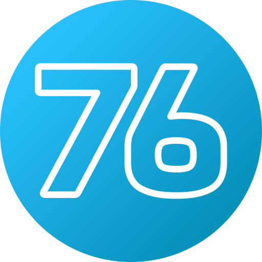 76 Generic Flat Gradient icoon