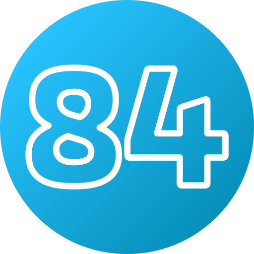 84 Generic Flat Gradient icoon