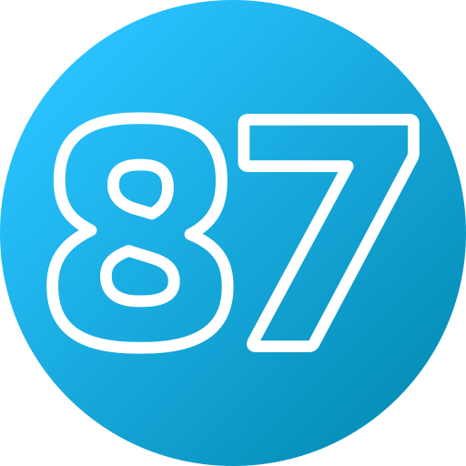 87 Generic Flat Gradient icoon