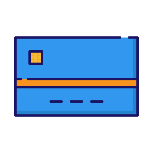 Atm card Generic Outline Color icon