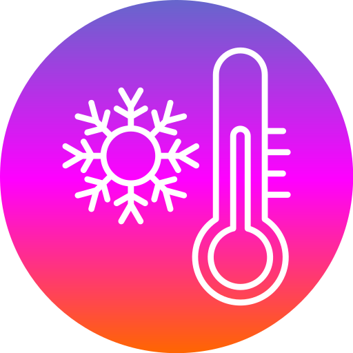 Зима Generic Flat Gradient иконка