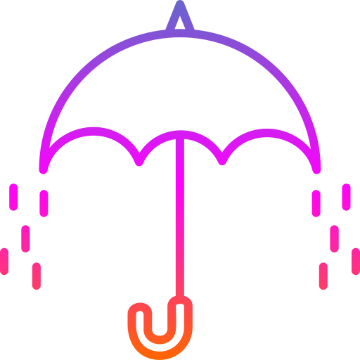 parapluie Generic Gradient Icône