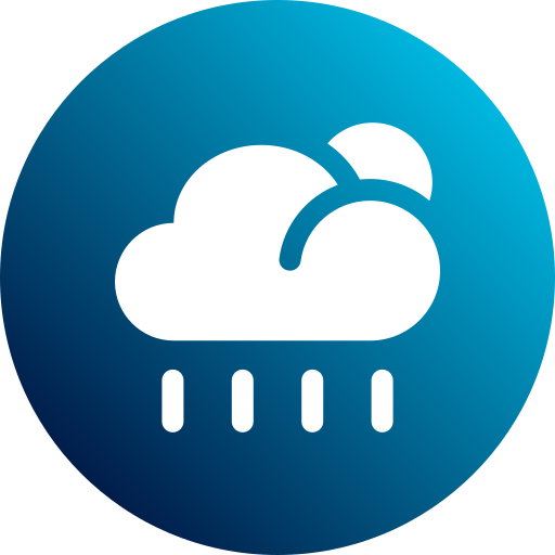 Rain Generic Flat Gradient icon