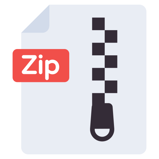 fichier zip Generic Flat Icône