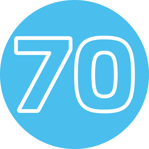 Seventy Generic Flat icon