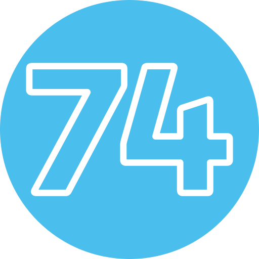 74 Generic Flat icon