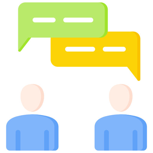 diskussion Generic Flat icon