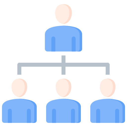 estrutura de organização Generic Flat Ícone