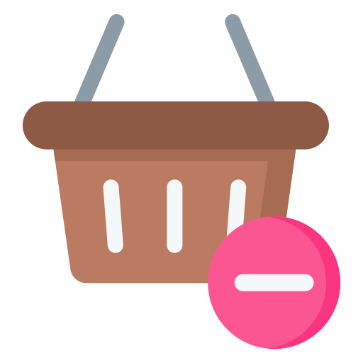 Remove from cart Generic Flat icon