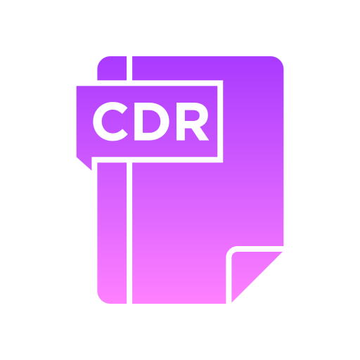 cdr Generic Flat Gradient icon