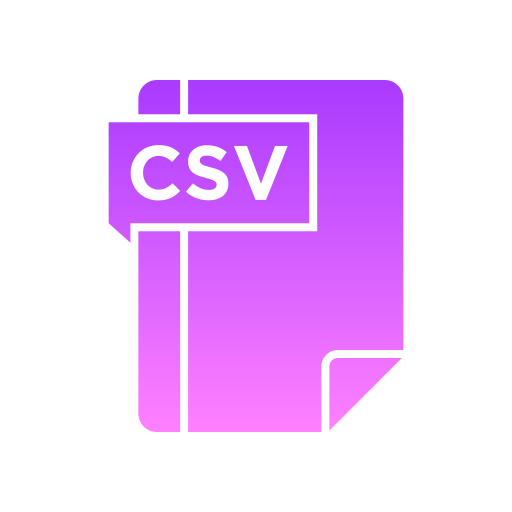 csv Generic Flat Gradient icoon