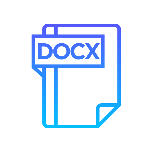 docx Generic Gradient icoon