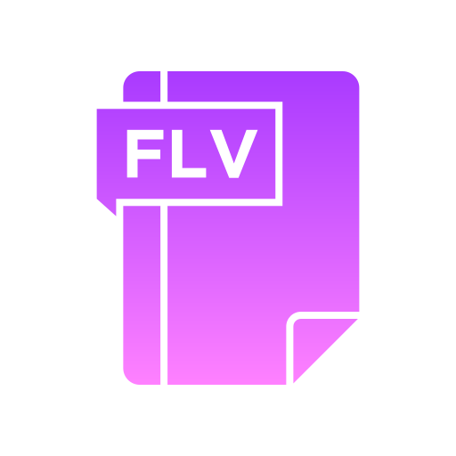 flv Generic Flat Gradient icon