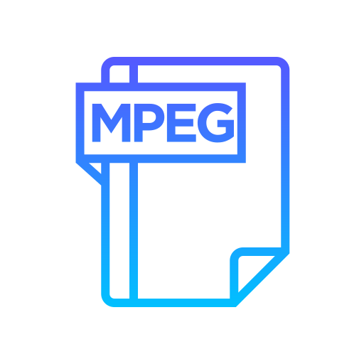 mpeg Generic Gradient Icône