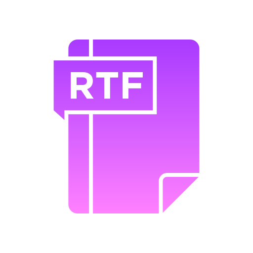 rtf Generic Flat Gradient ikona