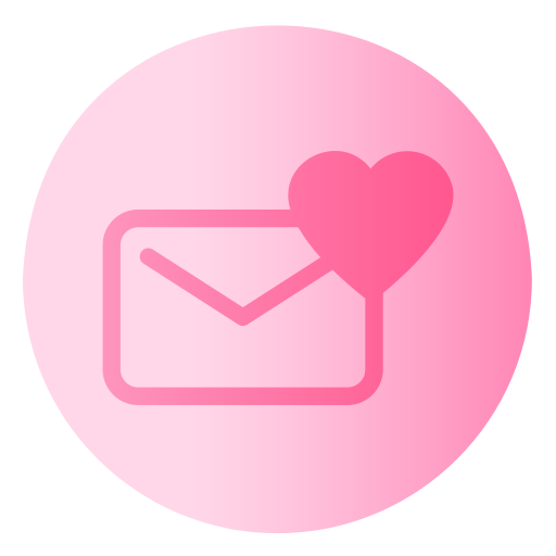 Love letter Generic Flat Gradient icon