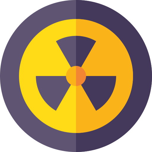nuclear Basic Straight Flat icono