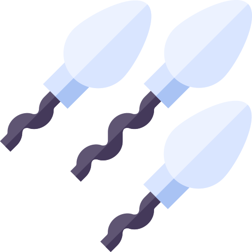 sperme Basic Straight Flat Icône