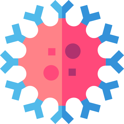 ウイルス Basic Straight Flat icon