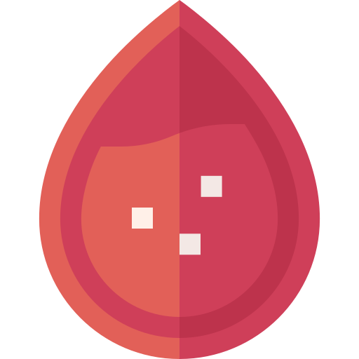 anemia Basic Straight Flat icono