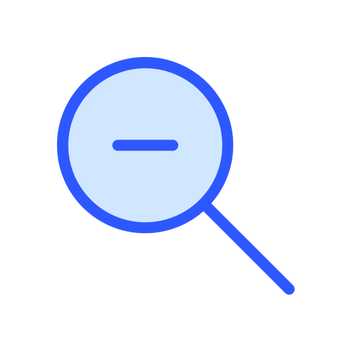 rauszoomen Generic Blue icon