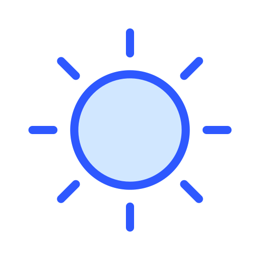 helligkeit Generic Blue icon