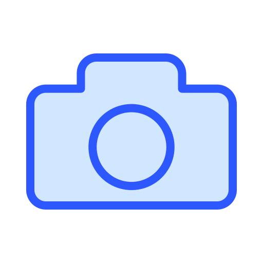 カメラ Generic Blue icon