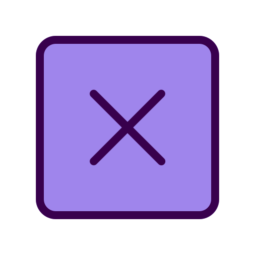 Close Generic Outline Color icon