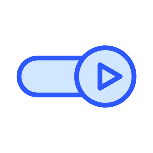 Autoplay Generic Blue icon