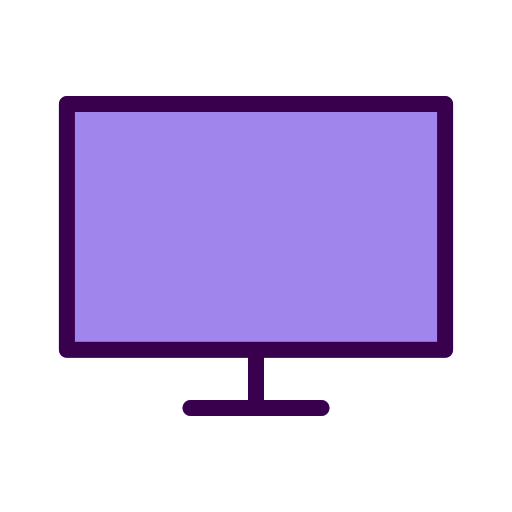 lcd Generic Outline Color Ícone