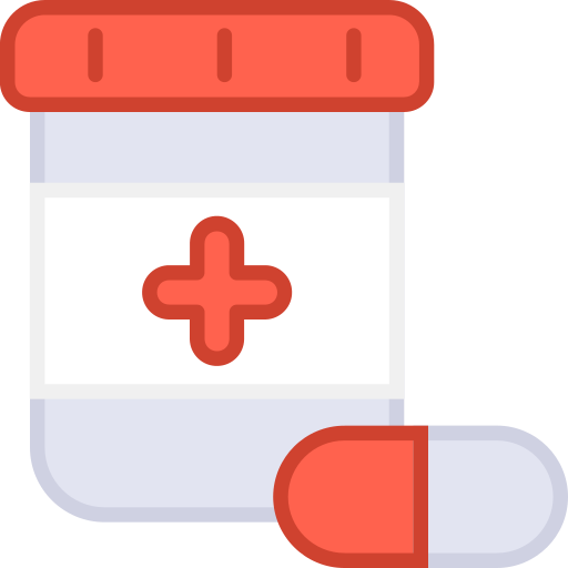 Pill jar Generic Flat icon